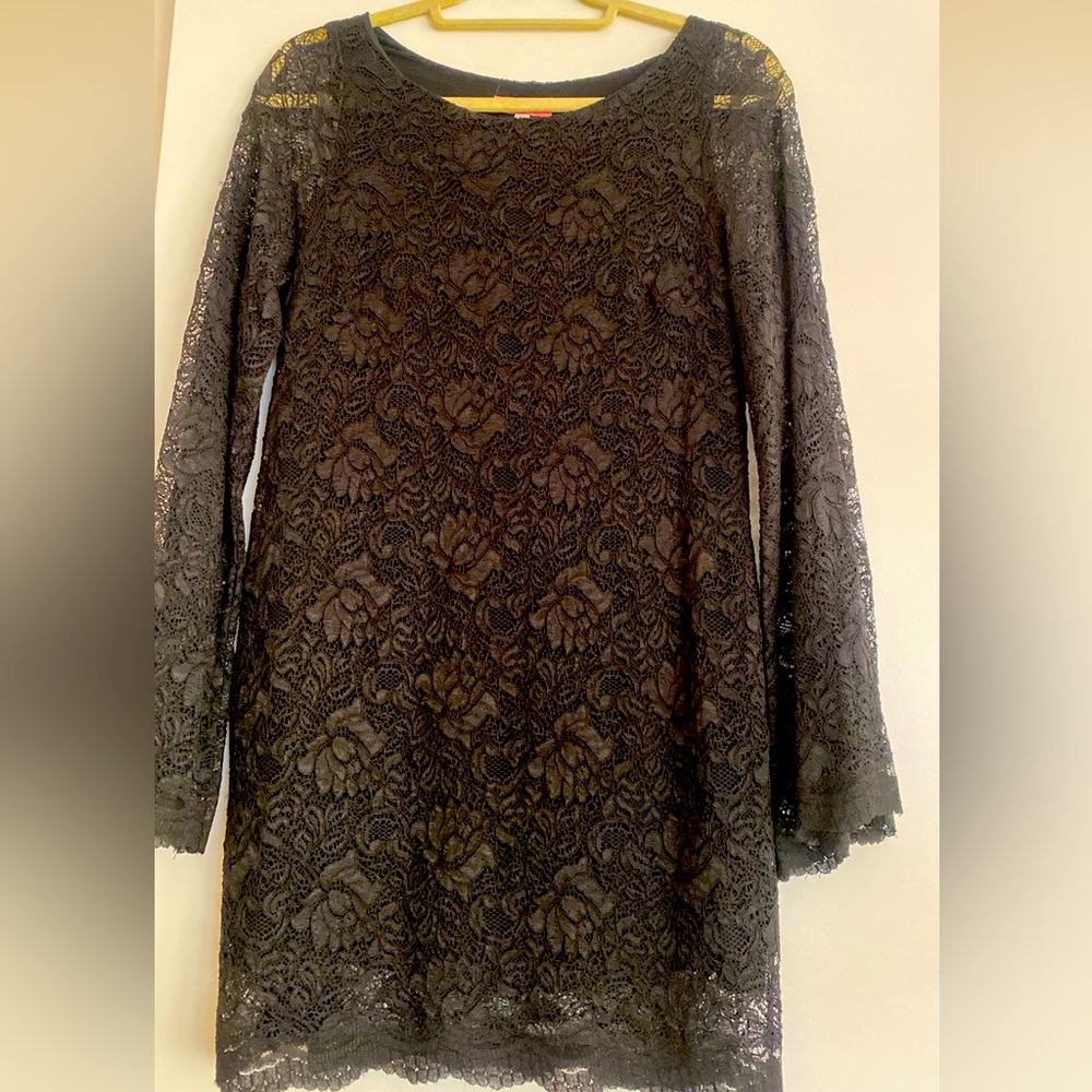 Short Black Lace Dress